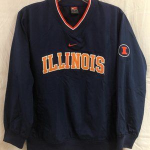 Nike University of Illinois Center Swoosh Pullover